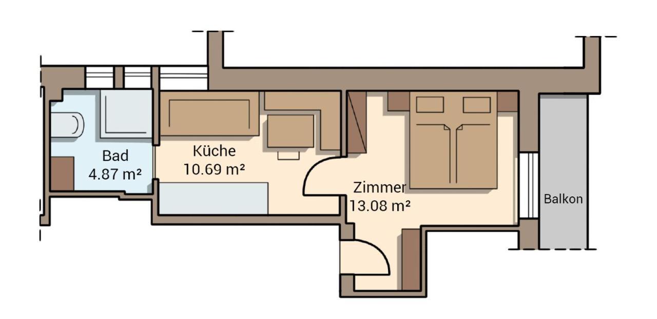 Apart Tyrol Умхаузен Стая снимка